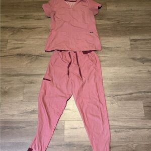ADAR Pink Scrub Set